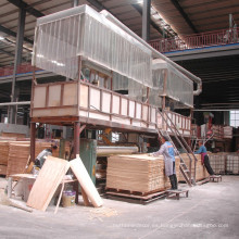 Máquina esparcidora de pegamento de chapa de madera de bajo precio